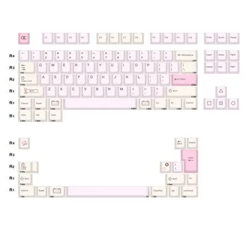 QK QK65 Mk3 keycap set tastiera profilo alto
