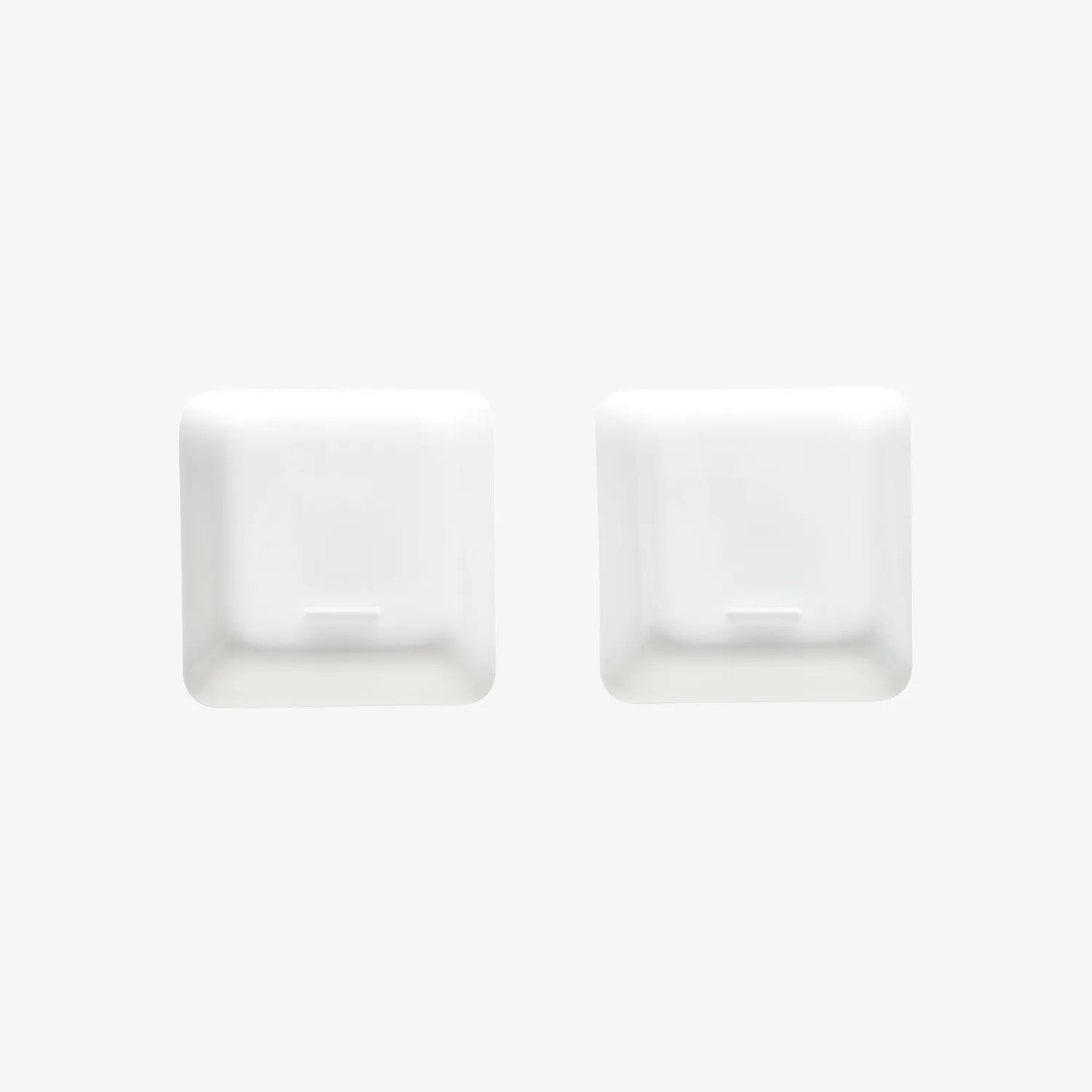 Cerakey I Set Homing F e J keycap ceramica bianco blank