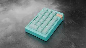 Meletrix Zoompad TIGA tastierino alluminio tri-mode