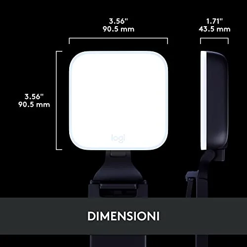 Logitech Litra Glow luce LED streaming TrueSoft