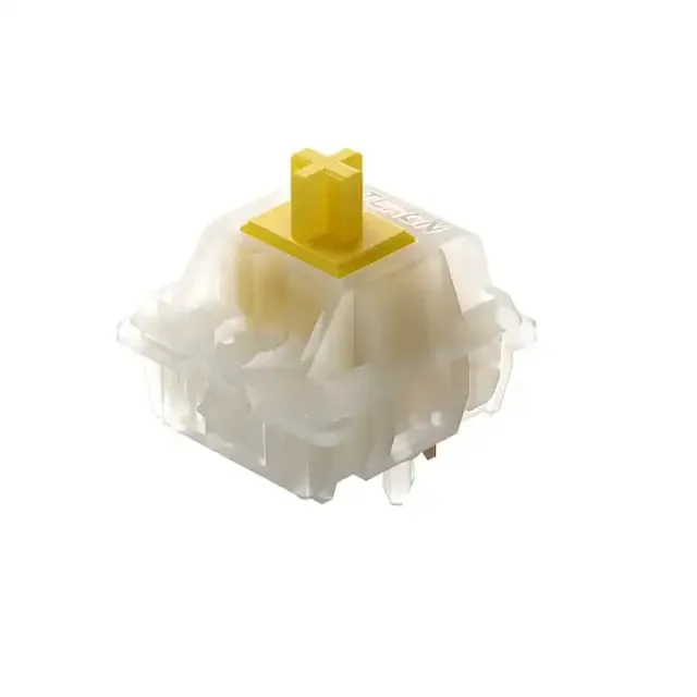 Gateron Milky Yellow Pro switch lineare 5 pin