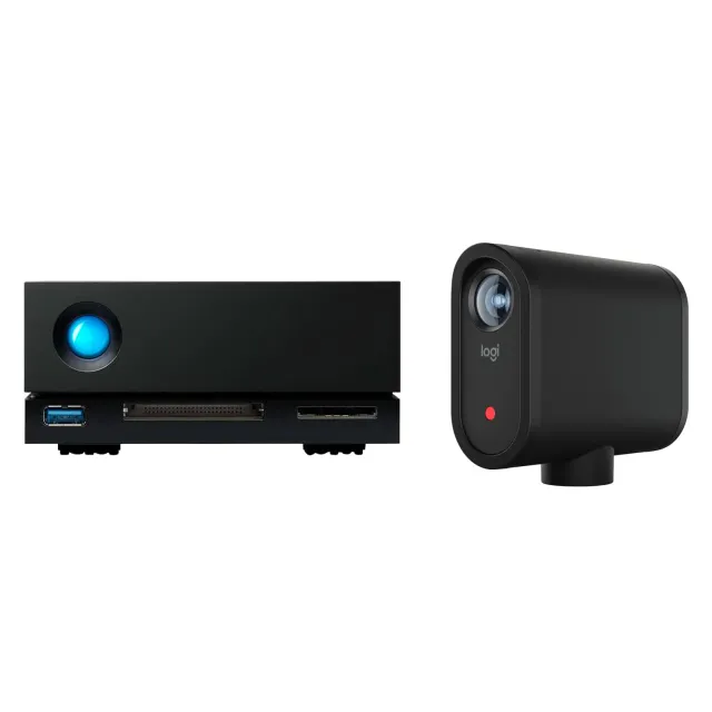 Mevo Start LaCie 1big Dock 4TB kit camera e hard disk