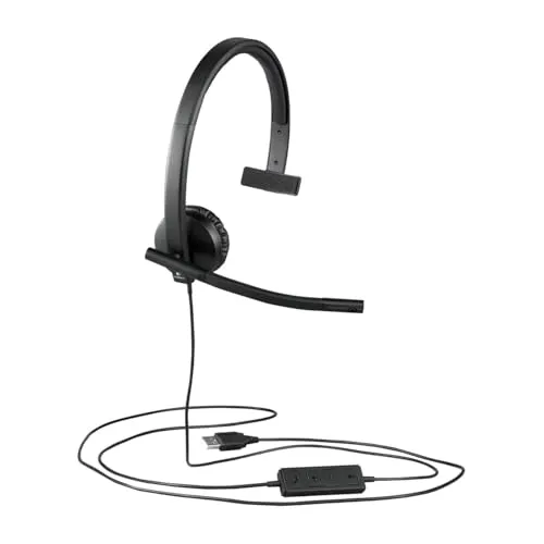 Logitech H570e cuffie cablate stereo USB ufficio
