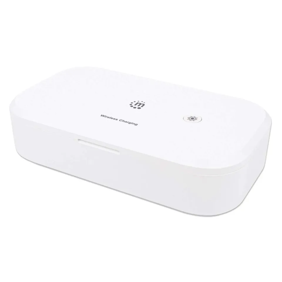 Manhattan UV Sanitizer box igienizzante smartphone ricarica 10W