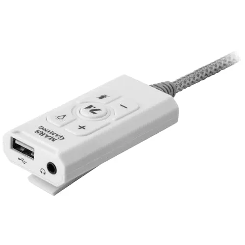 Mars Gaming MSC2W scheda audio USB 7.1 bianca multipiattaforma
