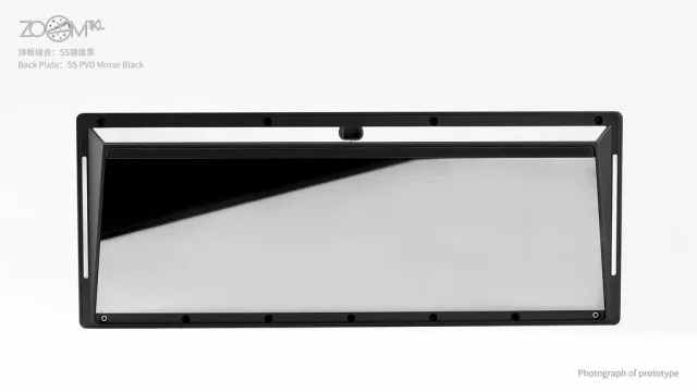 Meletrix Zoom TKL backplate posteriore extra