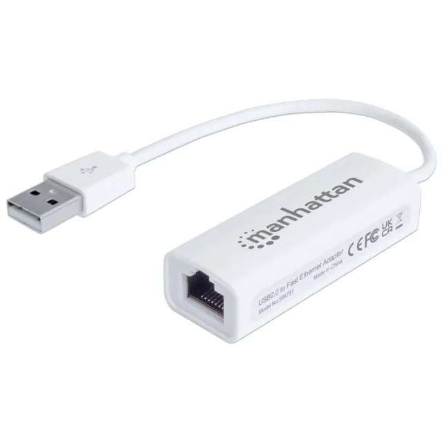 Manhattan USB 2.0 Adattatore Fast Ethernet 100 Mbps