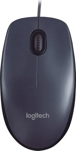 Logitech M90 mouse con filo USB nero 1000 DPI