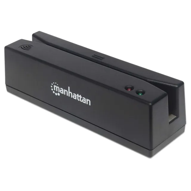 Manhattan Lettore Schede Banda Magnetica USB 3 Tracce