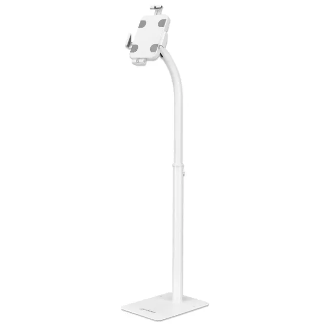 Manhattan Supporto Tablet da Pavimento 7,9-11 Pollici Bianco