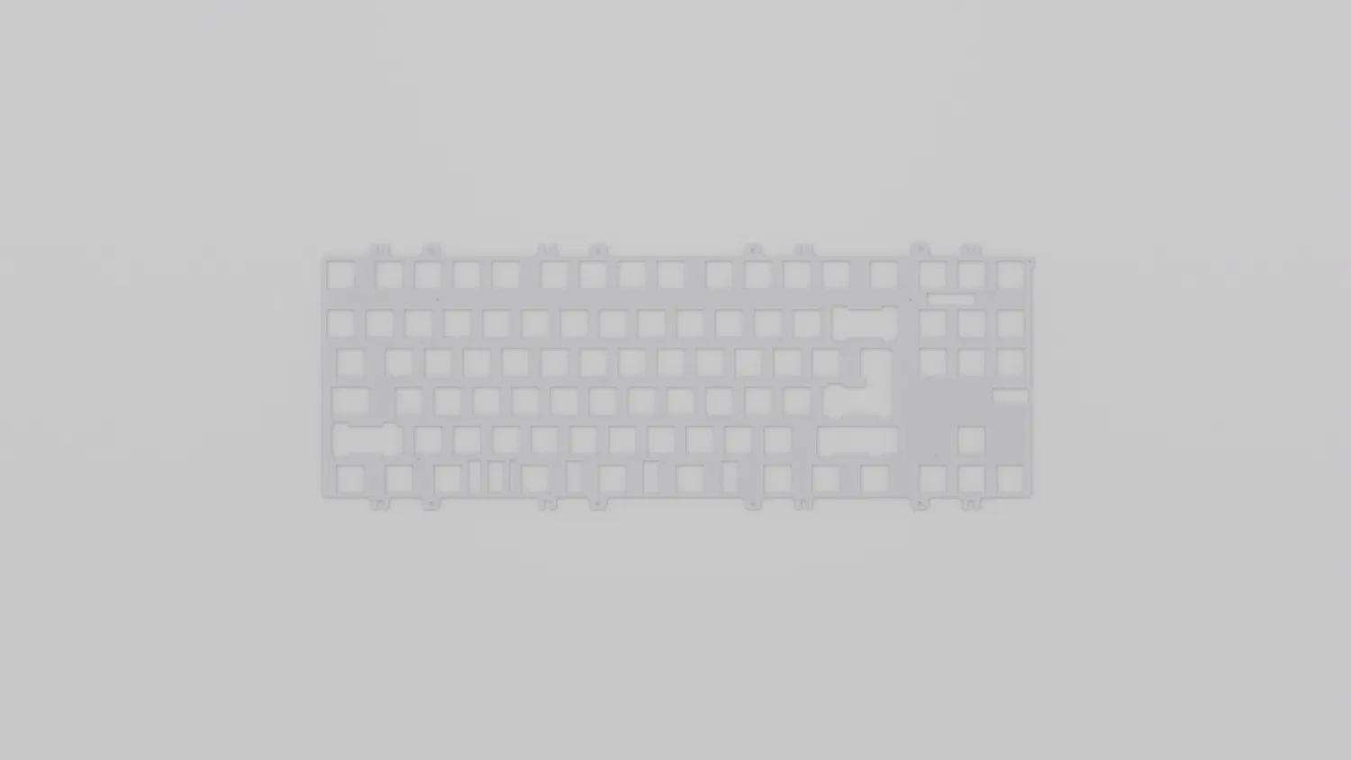 CoffeeKeys Zoom TKL Dyna piastra PC per tastiera