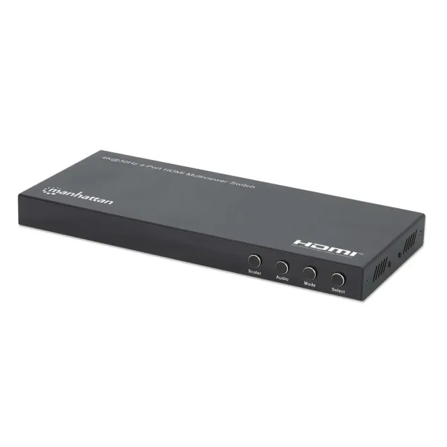 Manhattan Switch Multiviewer HDMI 4 Porte 4K 30Hz PiP