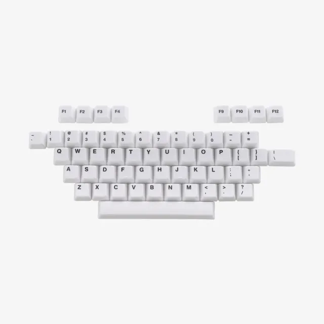 CoffeeKeys Alpha Plus keycaps ceramica matte 56