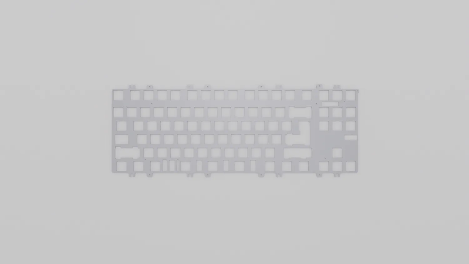 CoffeeKeys Zoom TKL Dyna piastra PC per tastiera