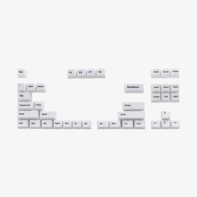 Cerakey B Set TKL Matte V3 keycaps ceramica opachi