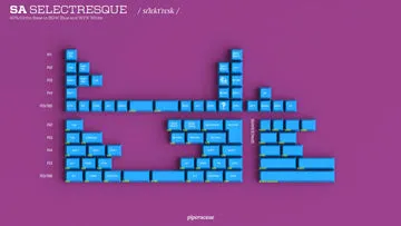 Signature Plastics Selectresque set keycap SA vintage