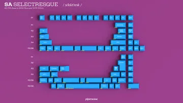 Signature Plastics Selectresque set keycap SA vintage