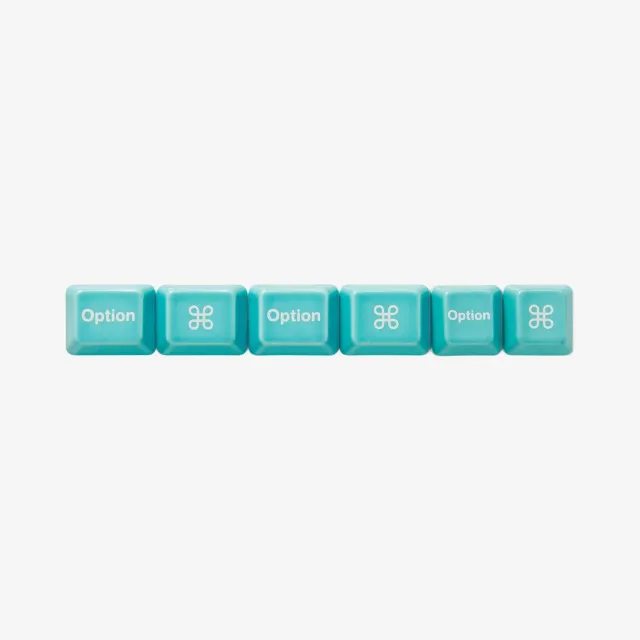 Cerakey E Set Mac keycaps ceramica 8 tasti