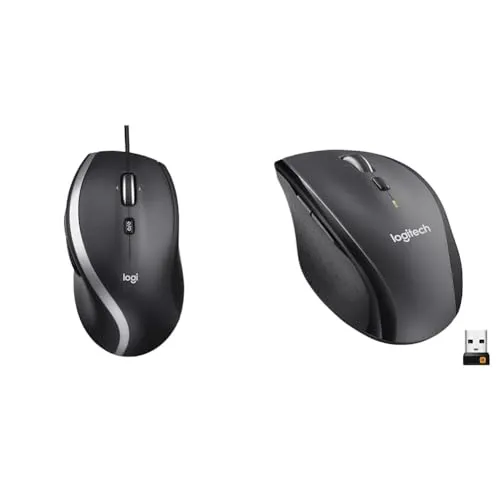 Logitech M500 Mouse Cablato USB iperveloce laser 1000DPI