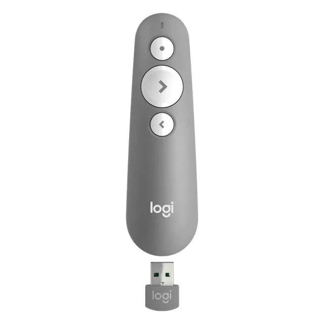 Logitech R500 puntatore laser wireless grigio Bluetooth
