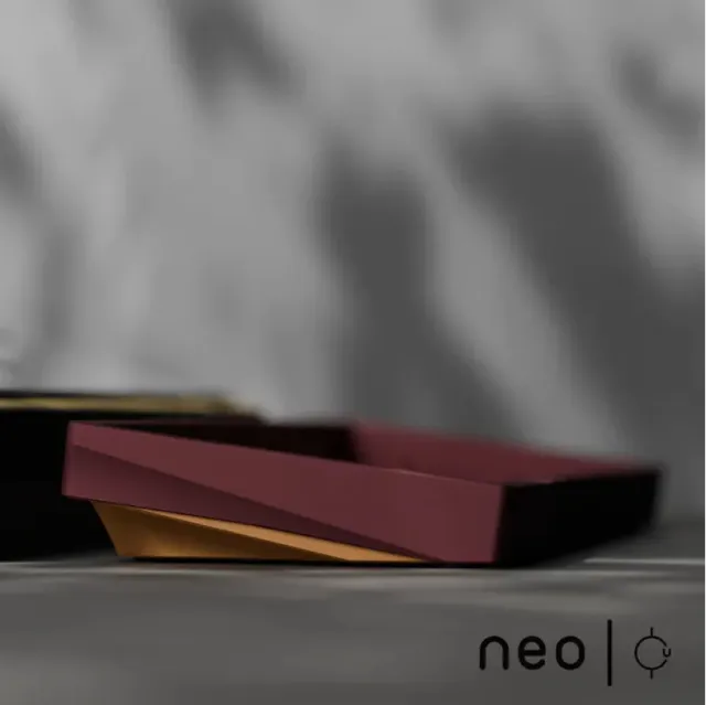 CoffeeKeys Neo60 CU tastiera 60% burgundy wired