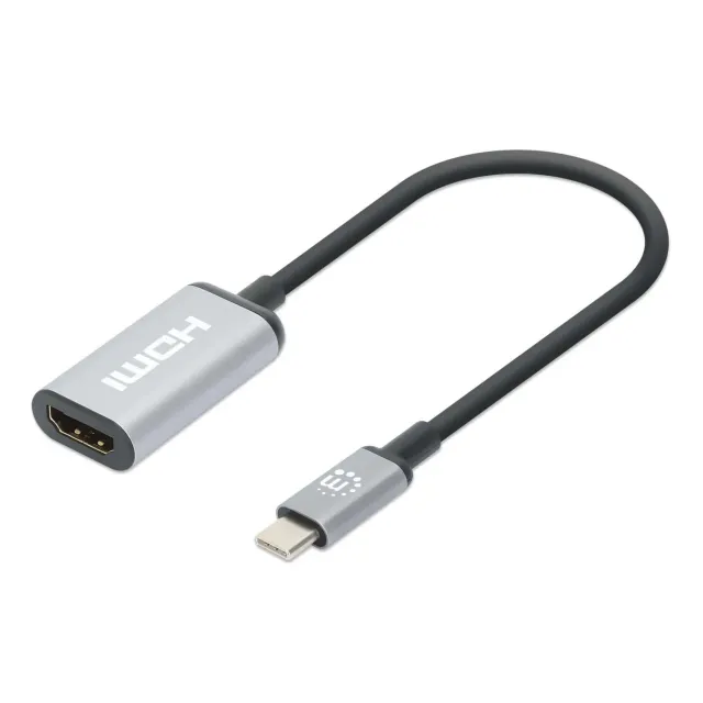 Manhattan Adattatore USB-C a HDMI 4K@60Hz Nero