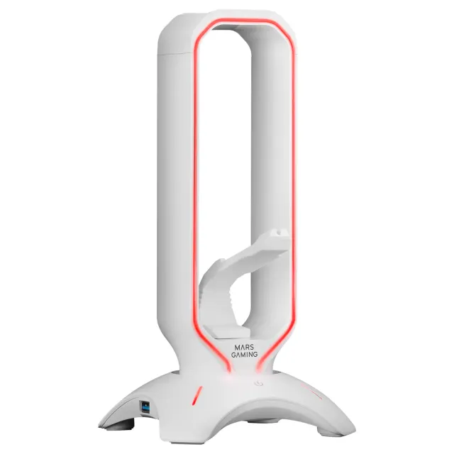 Mars Gaming MHHPRO supporto cuffie gaming bianco RGB