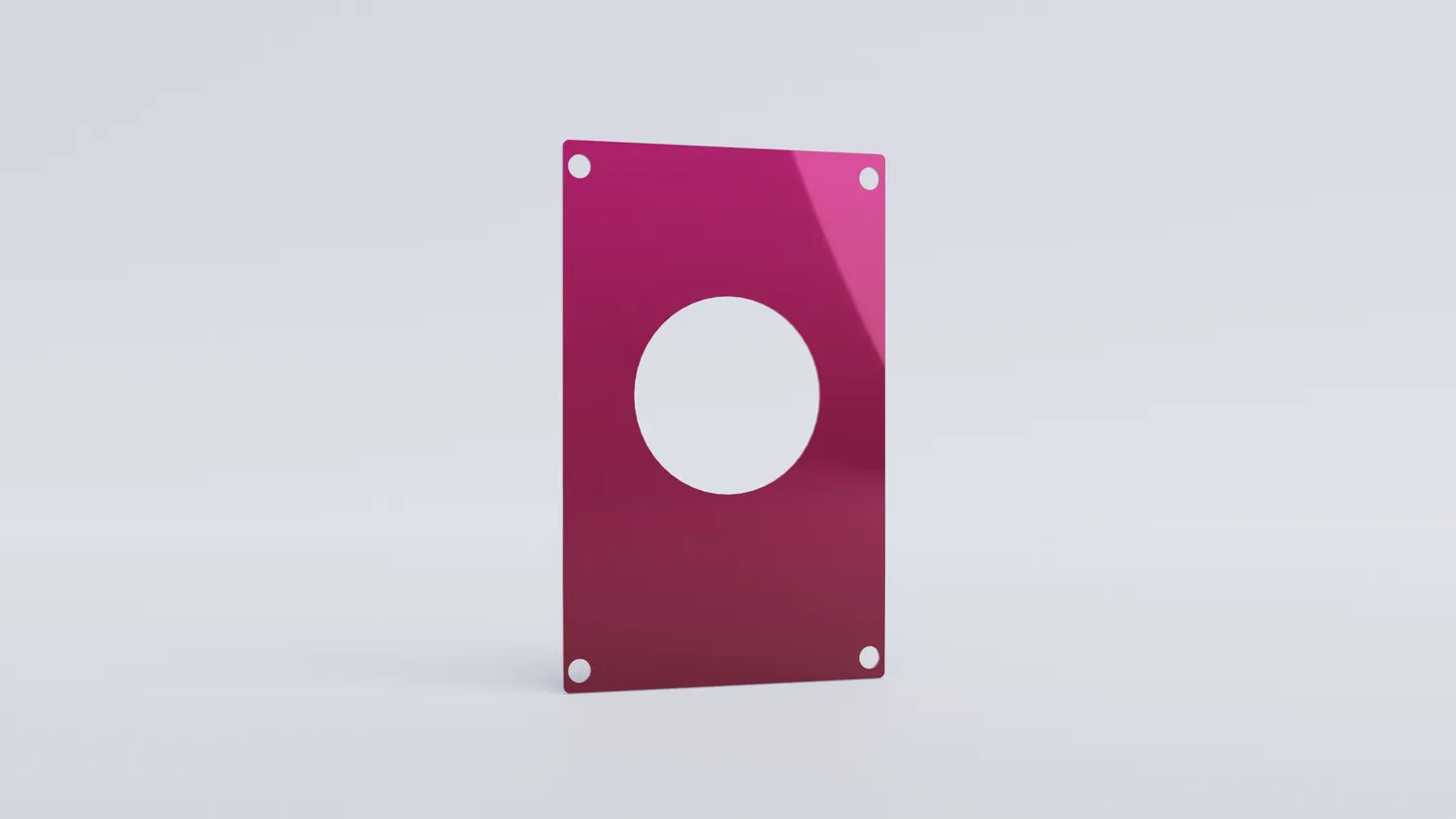 CoffeeKeys Zoompad Back plate fondello extra