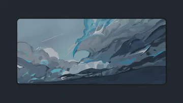 GMK Tempest deskmat tappetino scrivania gaming