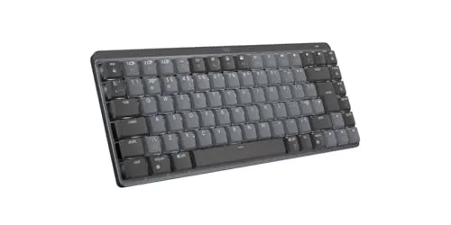 Logitech MX Mechanical Mini tastiera wireless Compatto UK retroilluminata
