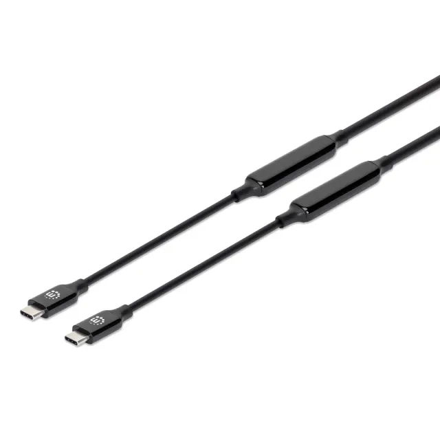 Manhattan Cavo USB-C USB-C 3 m attivo 10 Gbps 60W