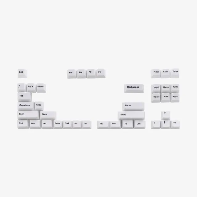 Cerakey Set B TKL copritasti ceramica opachi 40 tasti