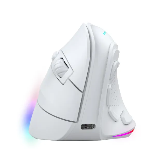Mars Gaming MM-SK mouse verticale wireless bianco 8400DPI