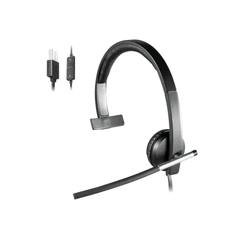 Logitech H650e cuffie cablate con microfono USB ufficio