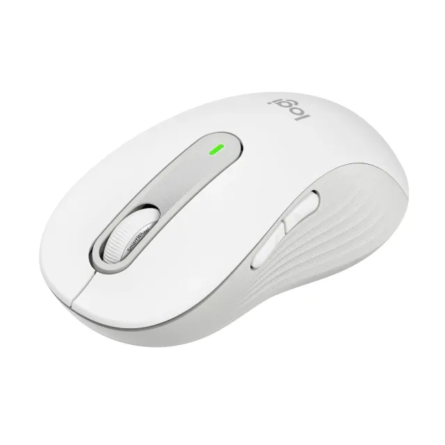 Logitech Signature M650 L Mouse Wireless Bianco Mani Grandi