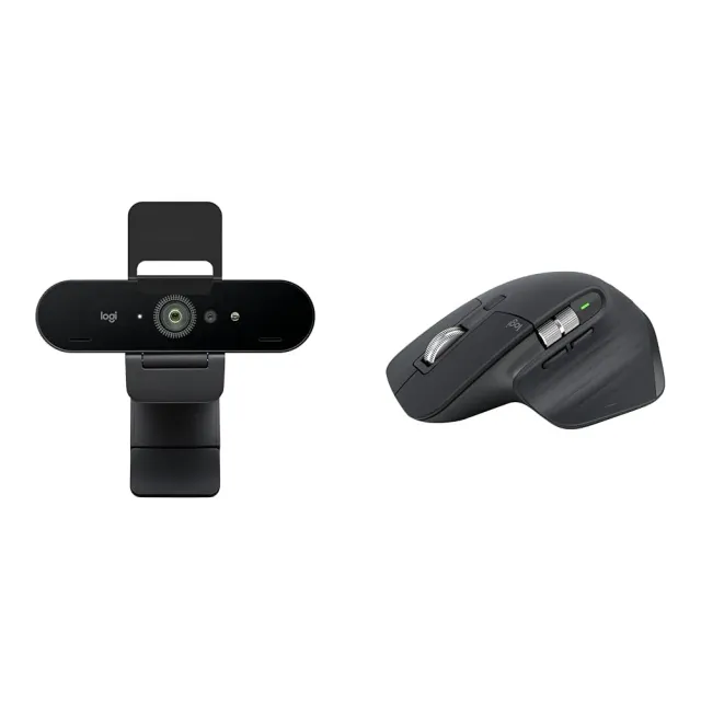 Logitech Brio Stream MX Master 3S kit webcam 4K e mouse