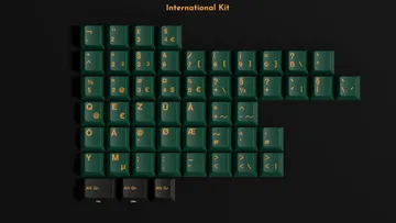 GMK Salamander keycaps group buy set base