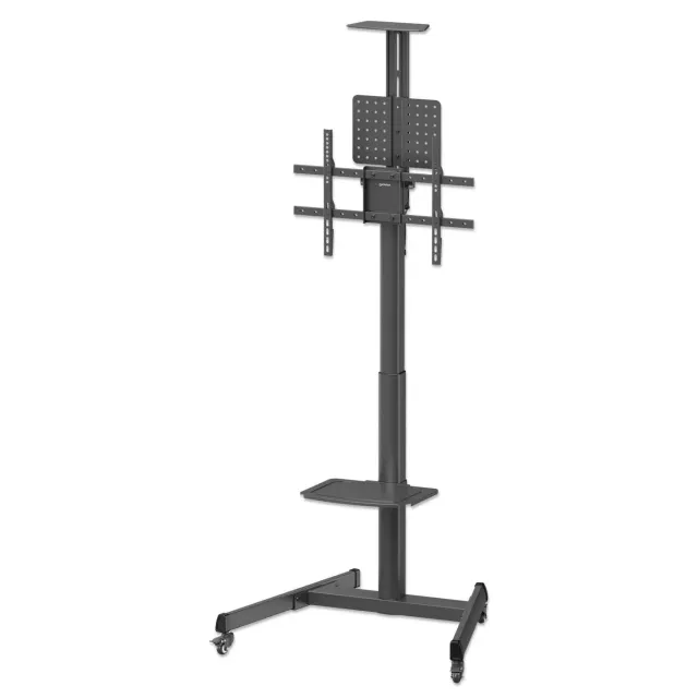 Manhattan Carrello TV 37-86" 70 kg nero regolabile