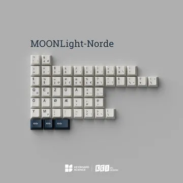 KBS Moonlight keycap ABS Cherry double-shot