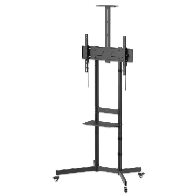Manhattan Carrello TV 37-70" Altezza Regolabile con Ruote 70kg