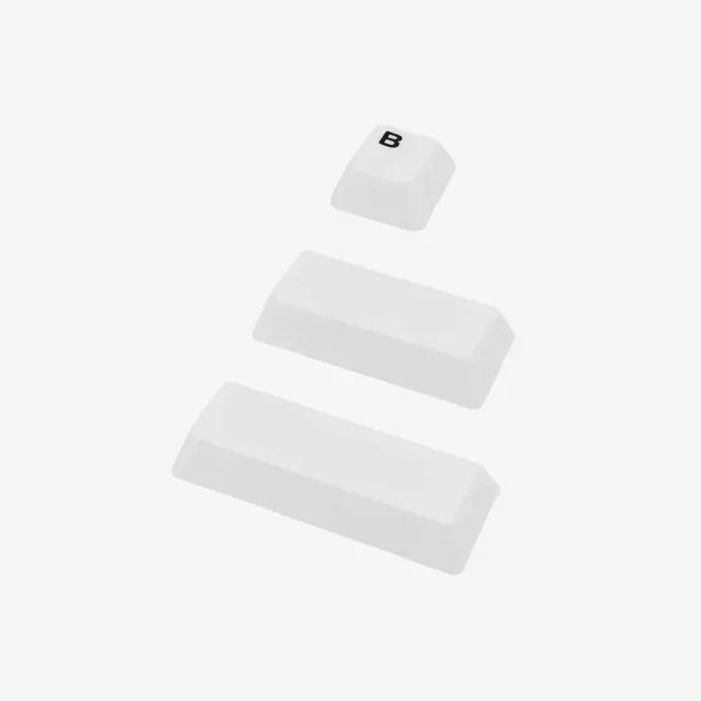 Cerakey H SET-Split SP keycap ceramica White