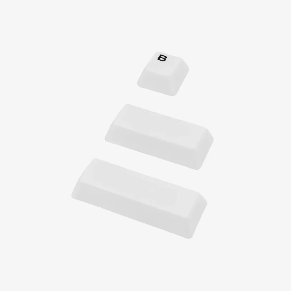 Cerakey H SET-Split SP keycap ceramica White