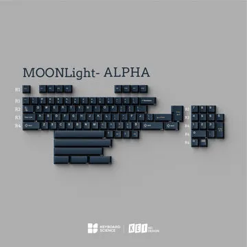 KBS Moonlight keycap ABS Cherry double-shot